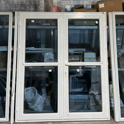 Combination PVC Window Blue Glass